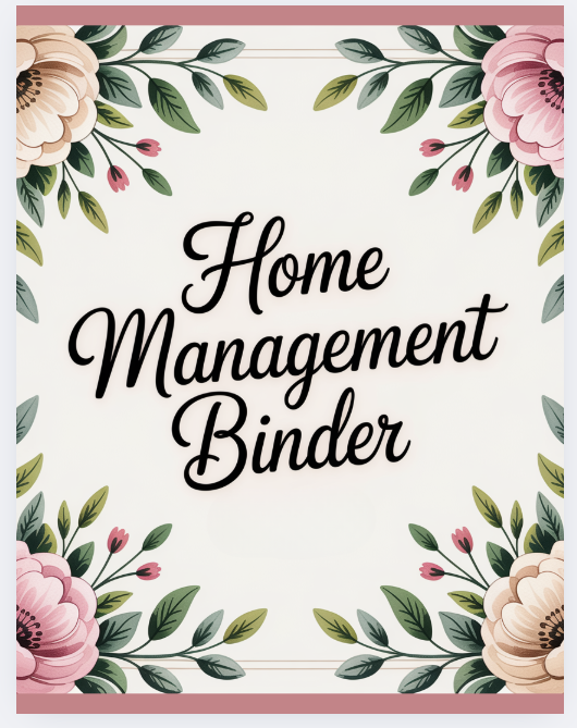 Home Management Binder