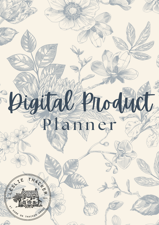 Digital Product Planner