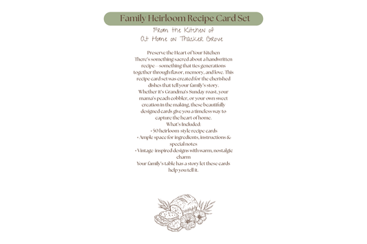 Scripture Recipe Card Bundle